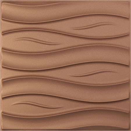 Ekena Millwork 19 5/8in. W x 19 5/8in. H Swell EnduraWall Decorative 3D Wall Panel Covers 2.67 Sq. Ft. WP20X20SSCAC